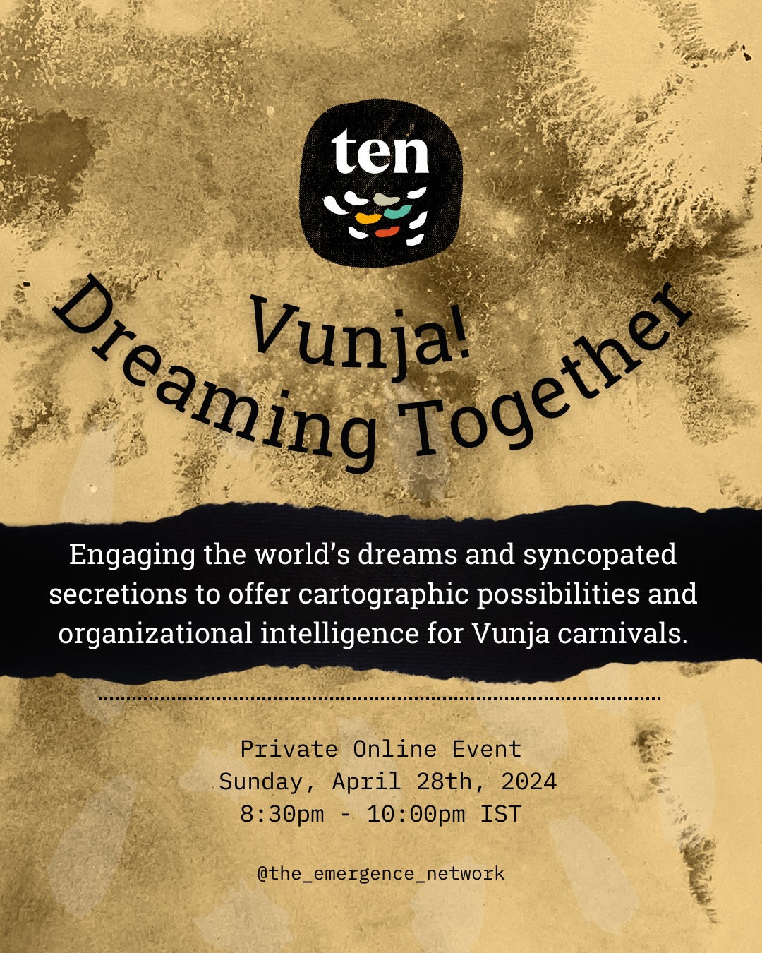 Vunja! Dreaming Together Communal Sensing Series - Session III