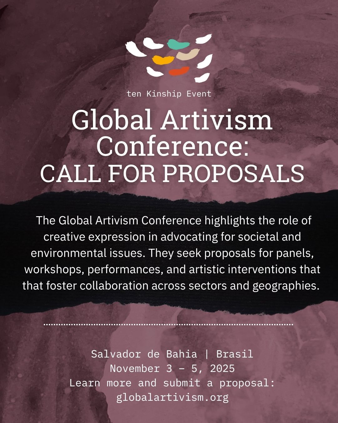 Global Artivism Conference: Call for Proposals